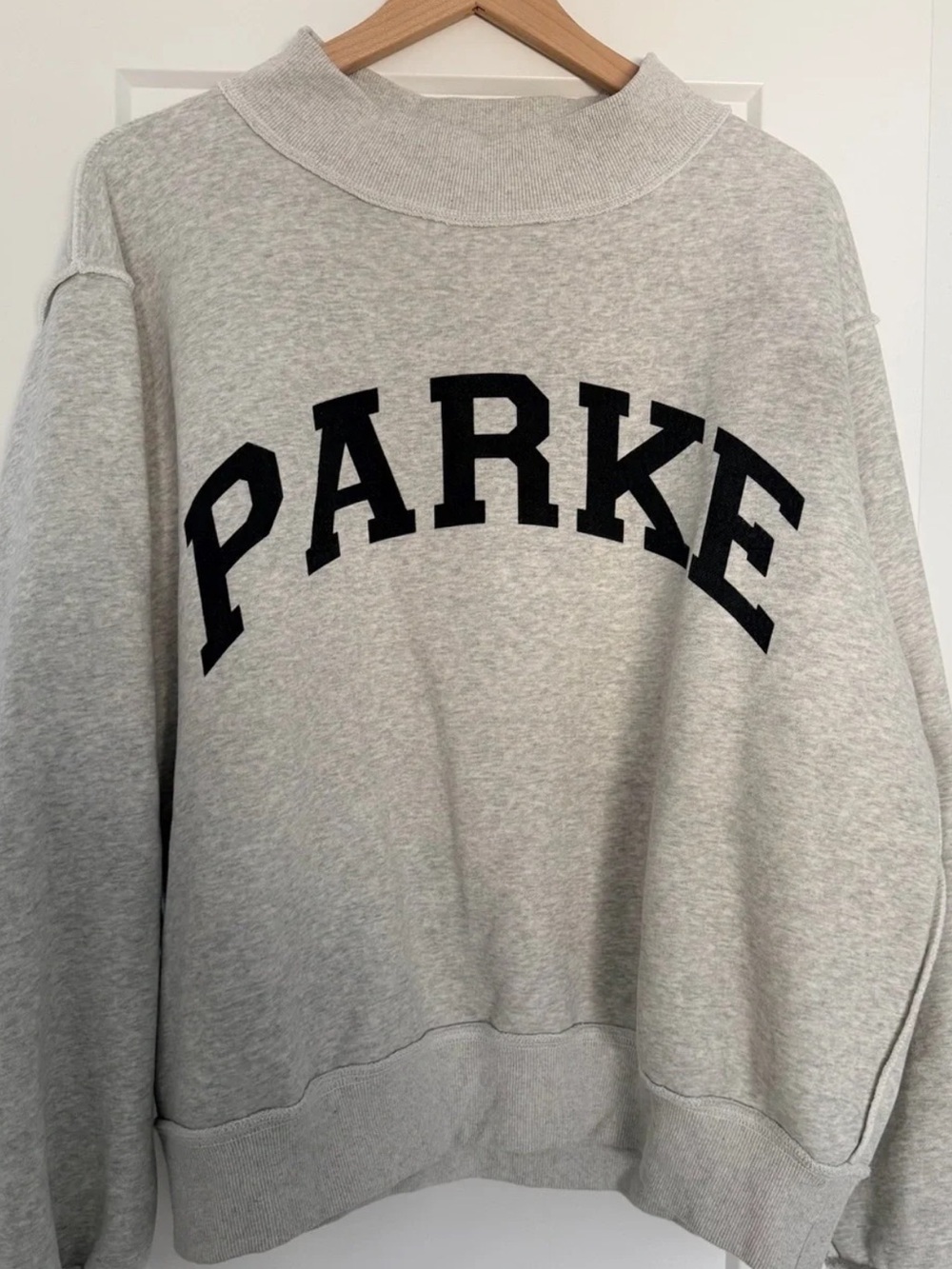 Parke Light Gray Women's Sweatshirt